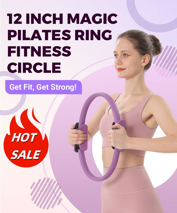 Fitness & Pilates Ring – Full Body Resistance Trainer